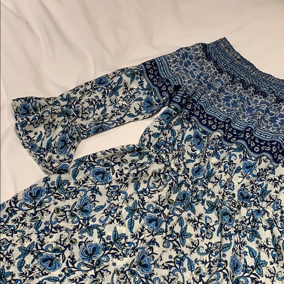 Beautiful blue pattern Romper - Picture 1 of 3